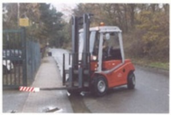 Stapler im öffentlichen Straßenverkehr