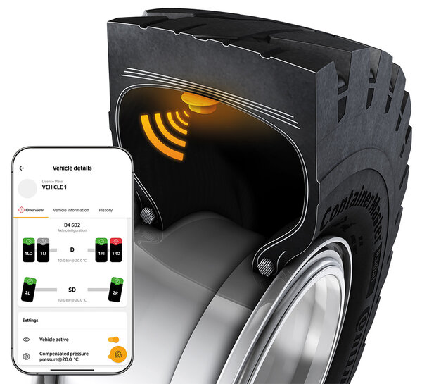 Continental Intelligente Reifen und digitale Lösungen